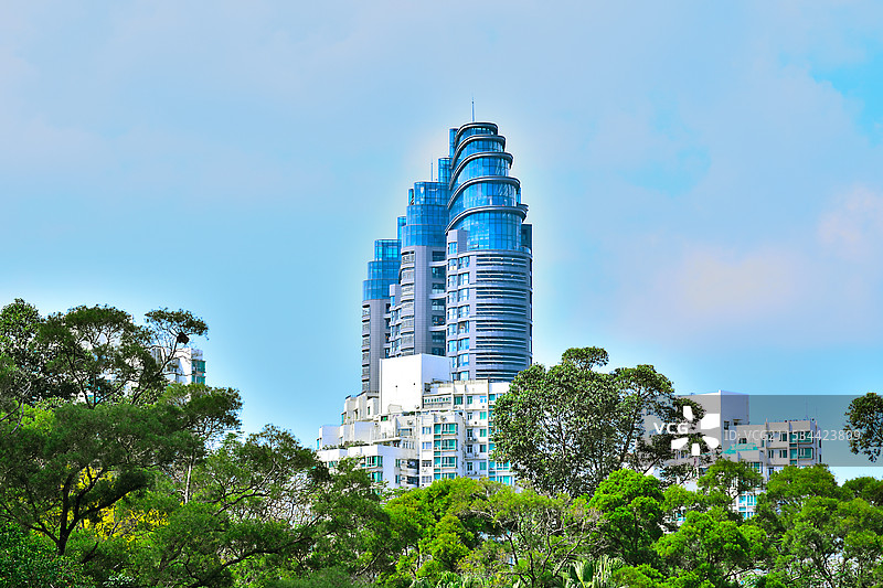 深圳高楼林立的城市景观图片素材