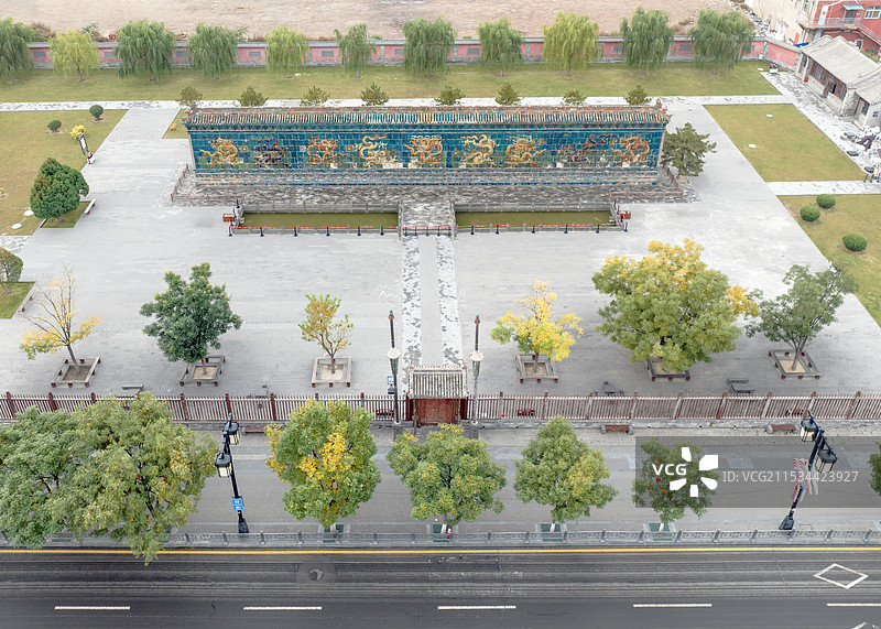 大同九龙壁 中国最早的九龙壁图片素材