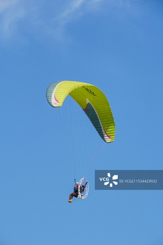 滑翔伞图片素材