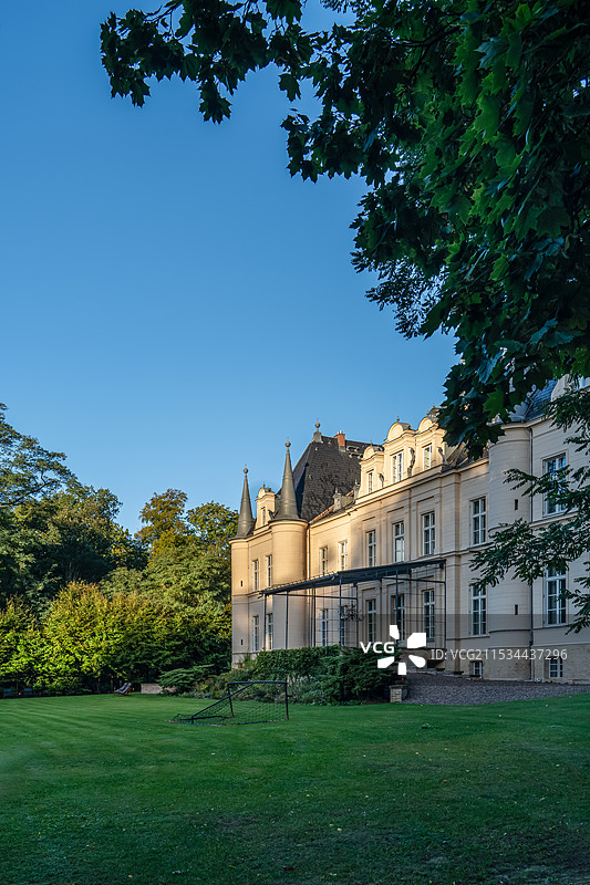 柏林郊区的兰克城堡Lanke castle图片素材