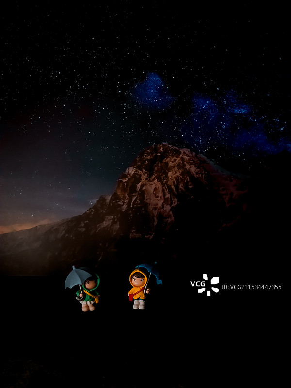 仰望星空图片素材