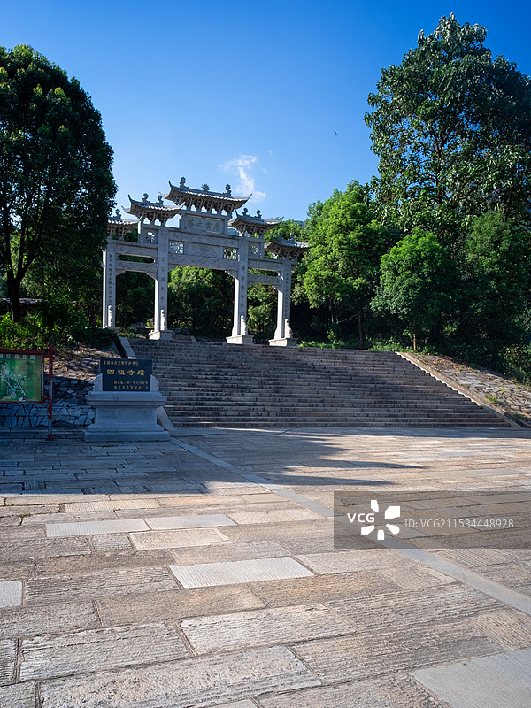黄梅四祖寺图片素材