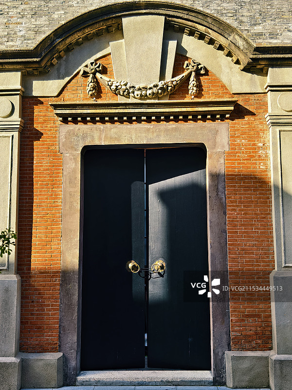 上海张园石库门建筑图片素材