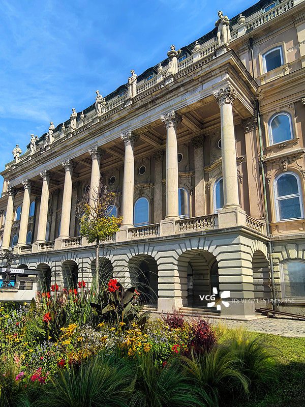 匈牙利布达皇宫图片素材