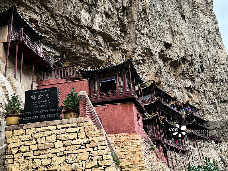悬空寺图片素材