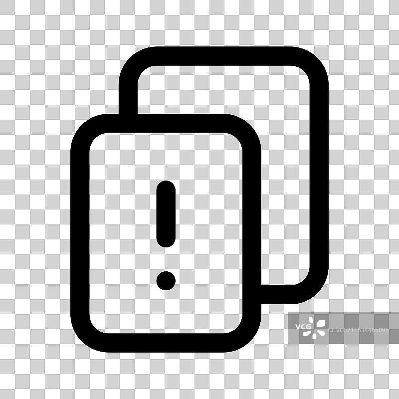 警告卡片图片素材