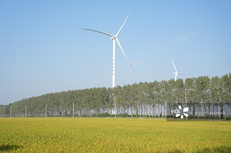 风力发电站图片素材