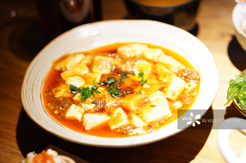 麻婆豆腐图片素材