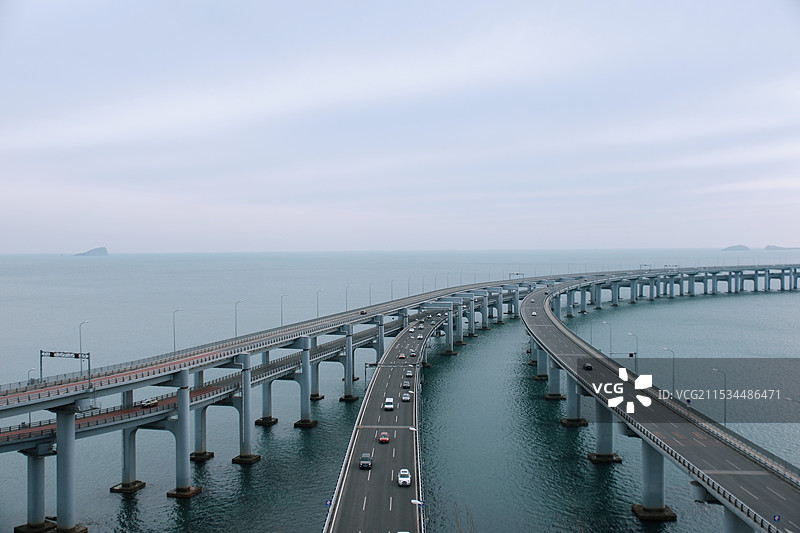 星海湾跨海大桥图片素材