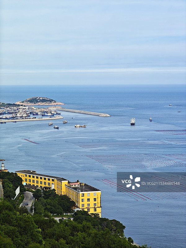 三沙镇避风港图片素材