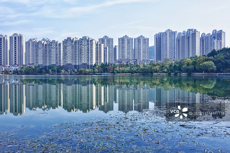城市风光天际线图片素材