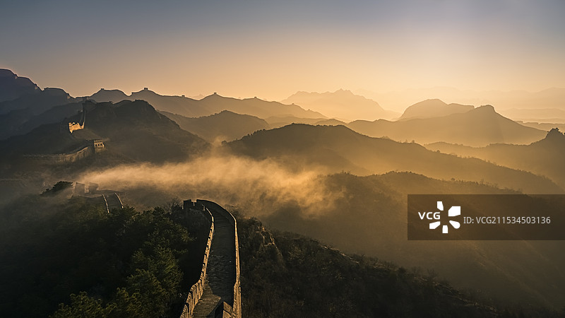 烽火金山岭图片素材