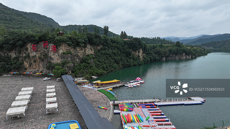 太行旅游一号公路蟒河驿站图片素材