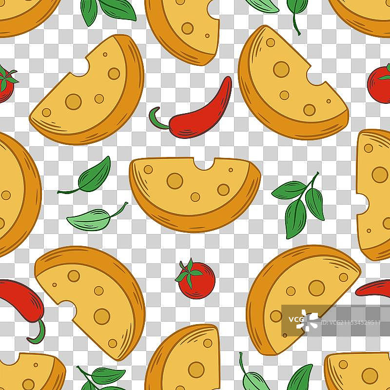 背景是著名的带大孔的圆形奶酪图片素材