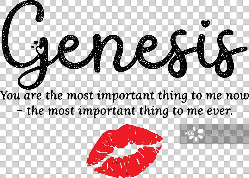 带嘴唇的创世纪名字图片素材