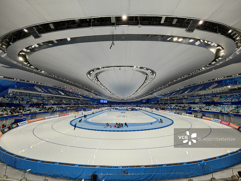 国家速滑馆图片素材