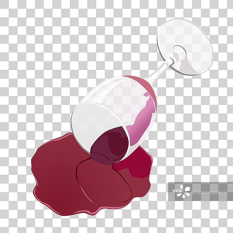 优雅的酒杯溢出奢华的设计图片素材