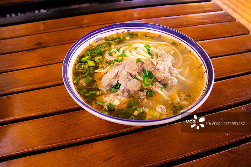 河南饸饹面面食面点汤面产品商用宣传图图片素材