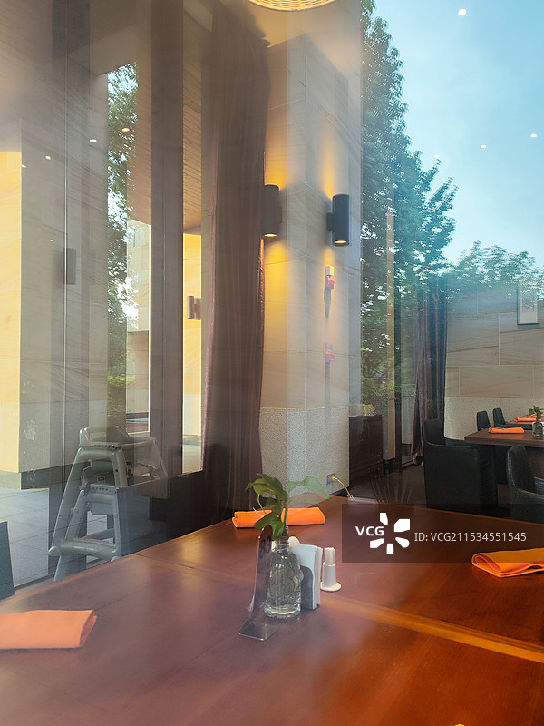 餐厅里的静物图片素材