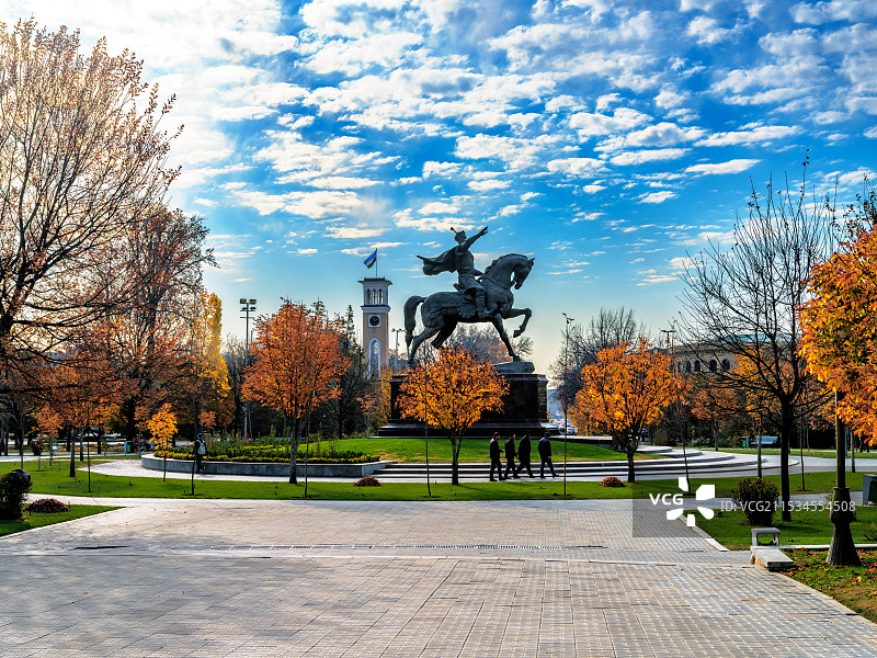 塔什干帖木儿广场图片素材