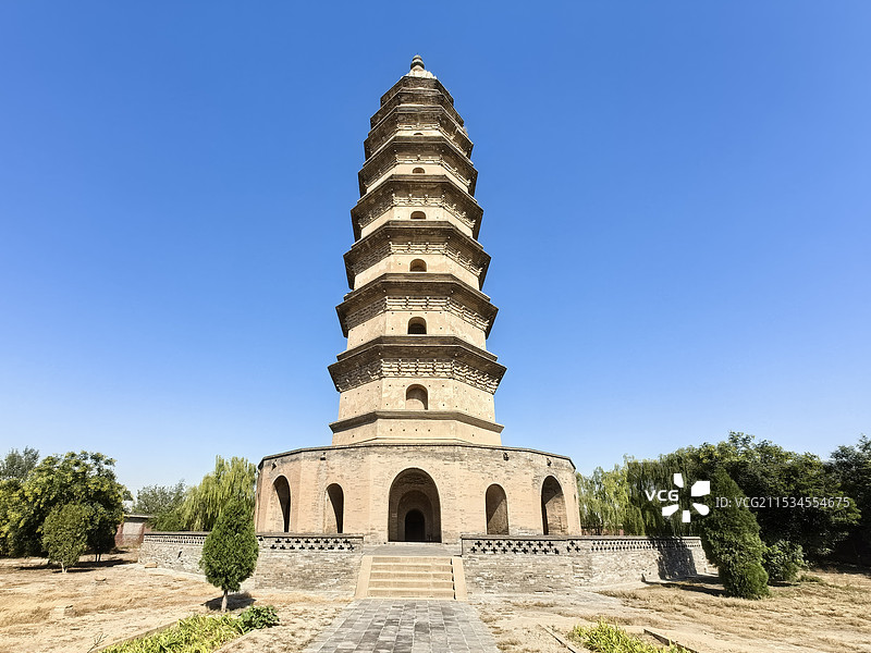 佛塔晨曦图片素材