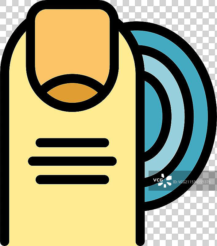 美容师正在为手指涂指甲油图片素材