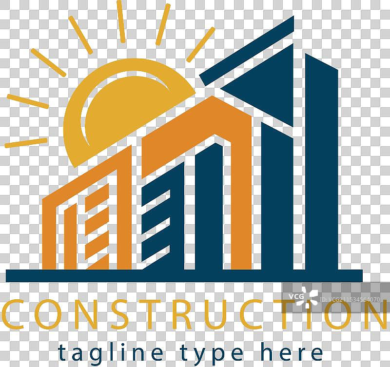 建筑和房地产公司标志设计图片素材