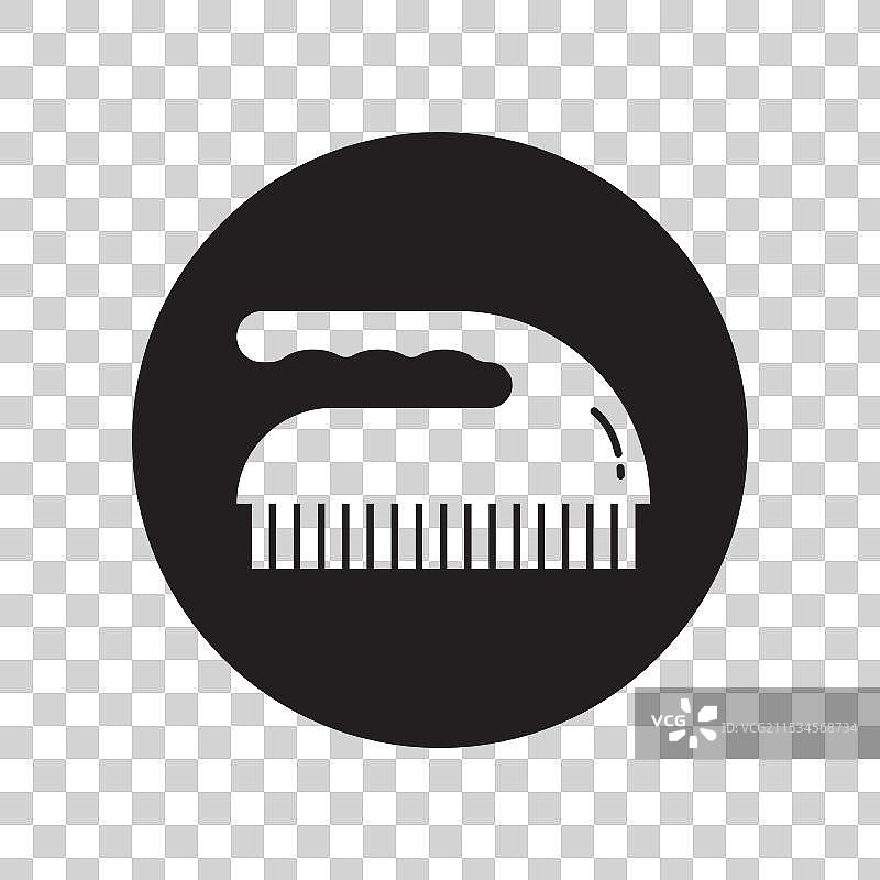 马桶刷图标图片素材