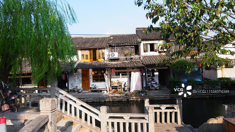 绍兴西小路历史街区图片素材