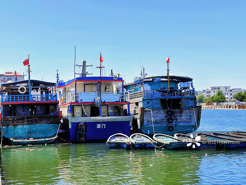 谭门渔港图片素材