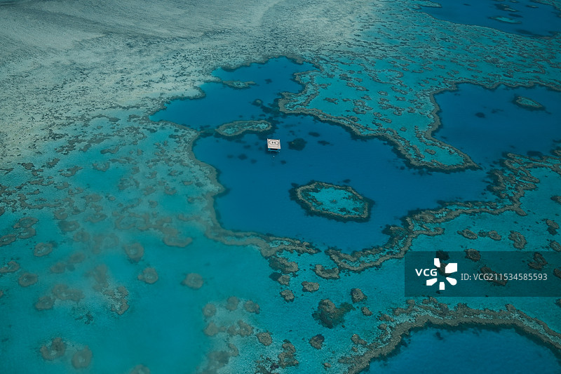 高角度海景图片素材