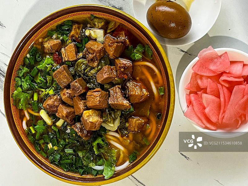 牛肉粉套歺图片素材