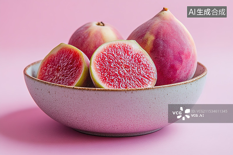 【AI数字艺术】红心无花果的诱惑图片素材