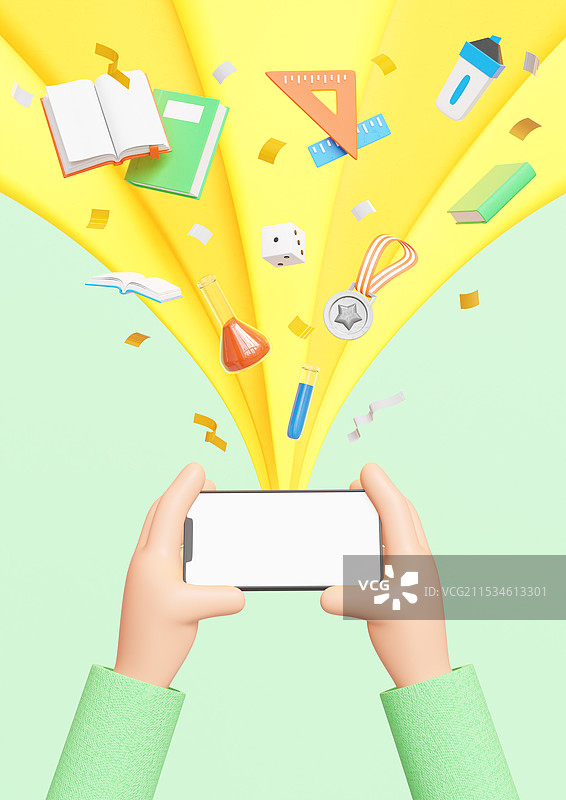 智能手机带来的学习相关好处图片素材