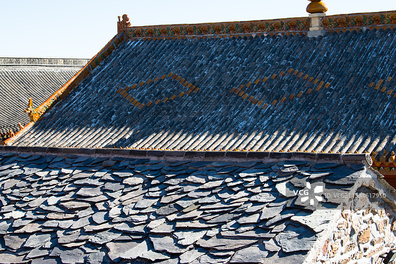 2024年腊月，雪后五台山，金阁寺，大南庄，南台图片素材