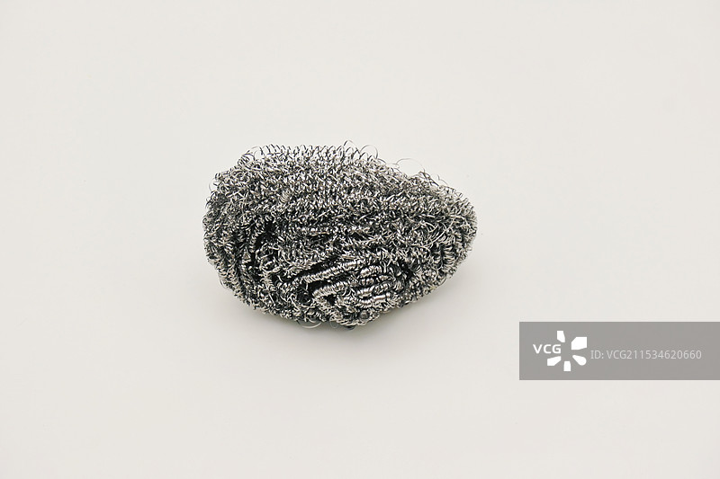 钢丝球特写镜头，金属拉丝，金属球，科技美学，重金属。金属质感图片素材