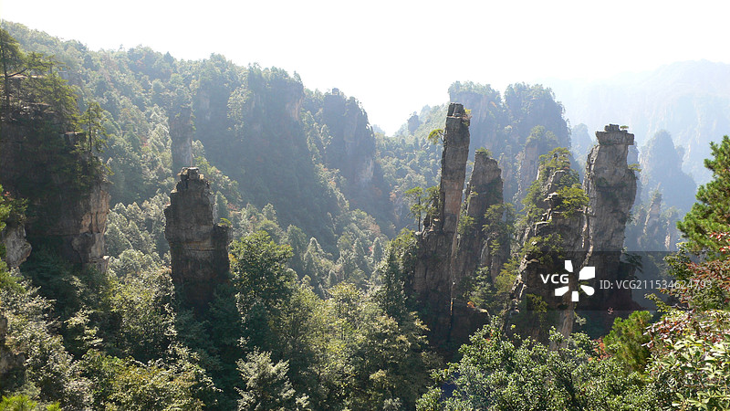 湖南张家界天子山图片素材