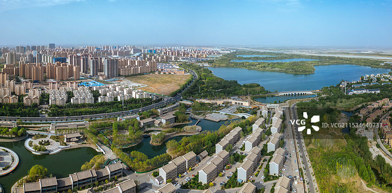 张掖 城市湿地博物馆 边塞竞技体育中心 湿地公园 甘州府城 玉水苑图片素材