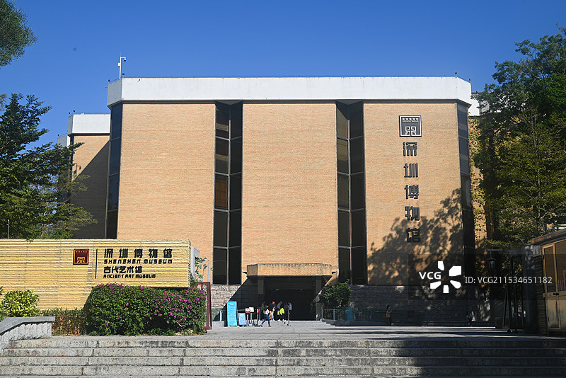 深圳博物馆，古代艺术馆图片素材