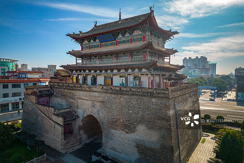 中国甘肃省定西市陇西县威远楼图片素材