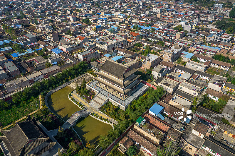 中国甘肃省定西市陇西县李家龙宫图片素材