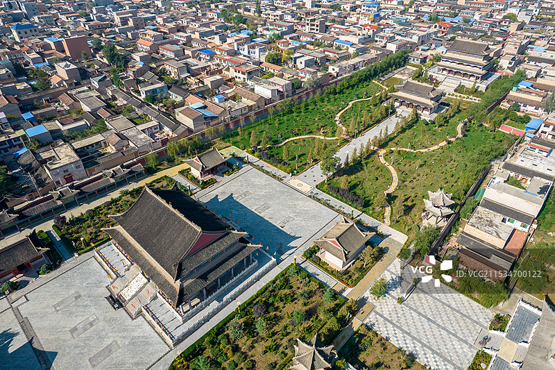 中国甘肃省定西市陇西县李家龙宫图片素材