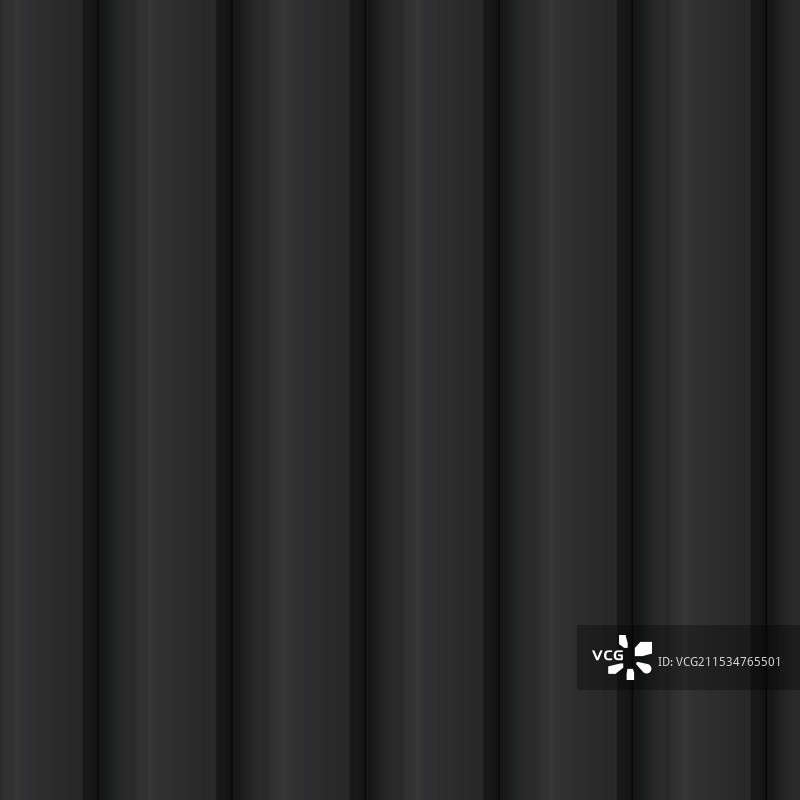逼真的黑色波纹金属图片素材