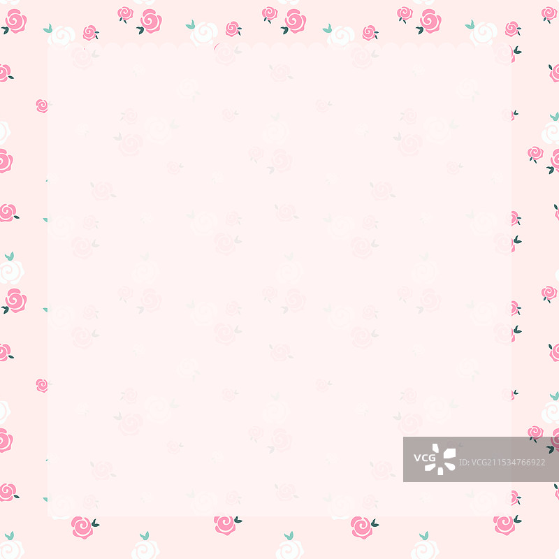 可爱卡哇伊的粉色玫瑰便签本和备忘录本图片素材