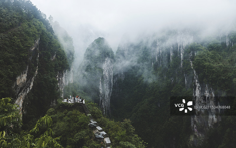 湘西浦市古镇景区图片素材