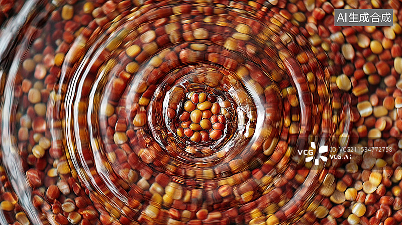 【AI数字艺术】红高粱水泡发酵酿酒图片素材
