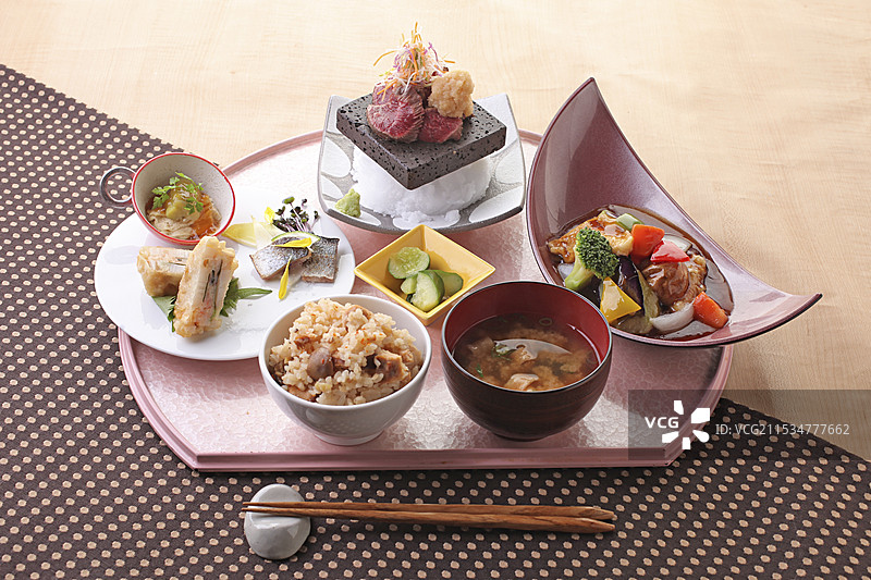 秋季奢华套餐图片素材