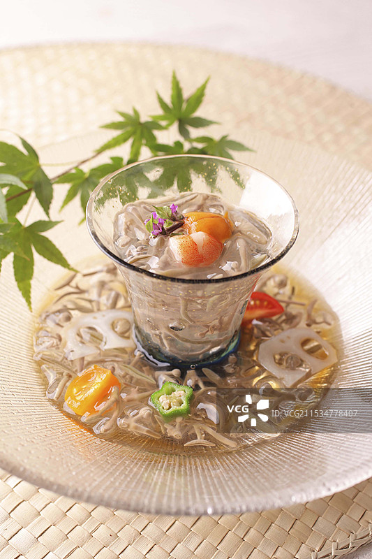 醋拌水蕨图片素材