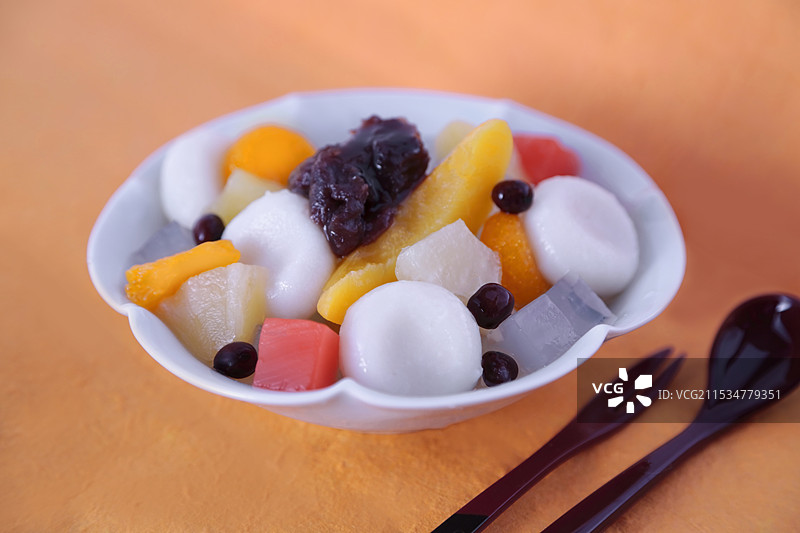 白玉团子图片素材