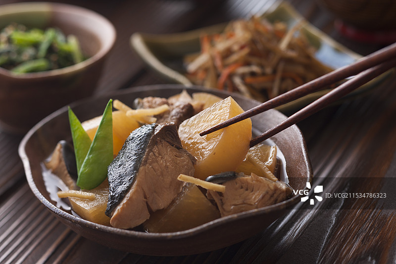 黄尾萝卜图片素材